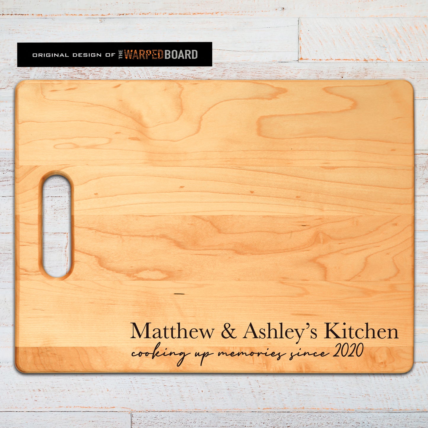Cooking up Memories Maple Cutting Board