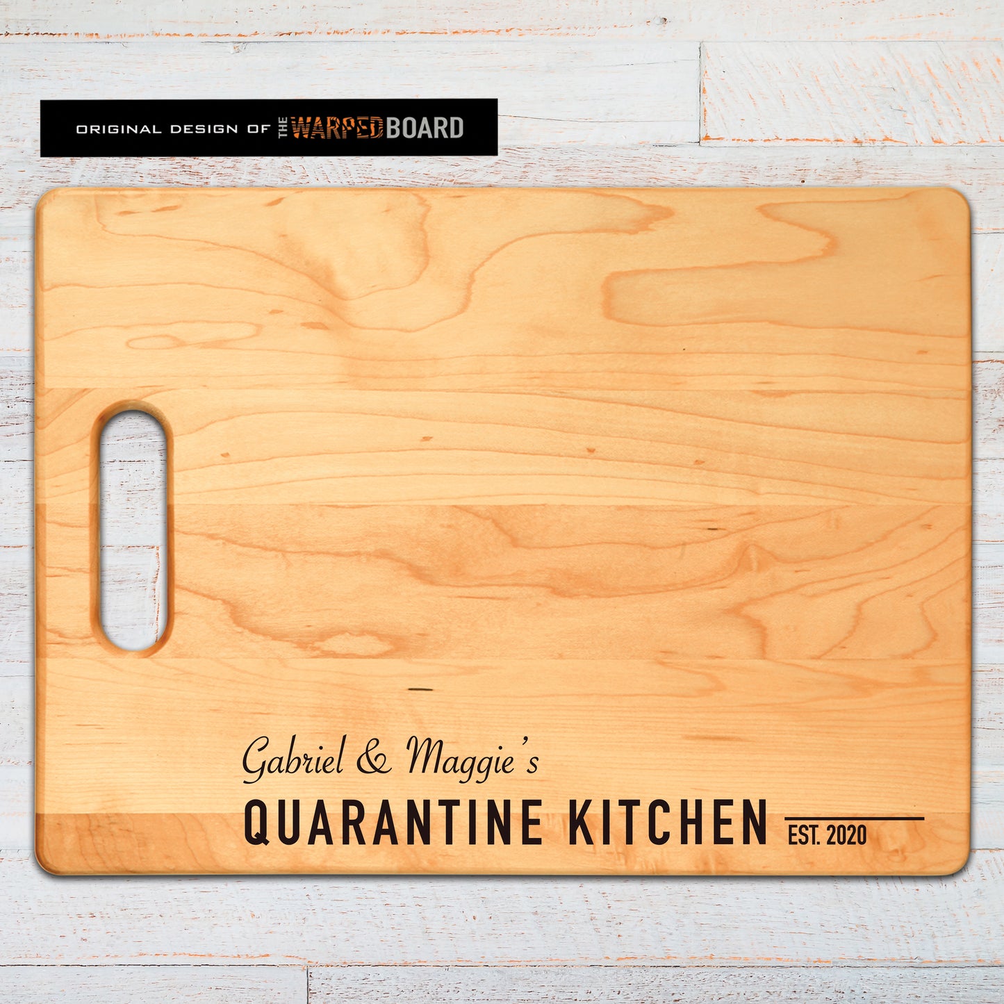 Quarantine Kitchen Maple Cutting Board