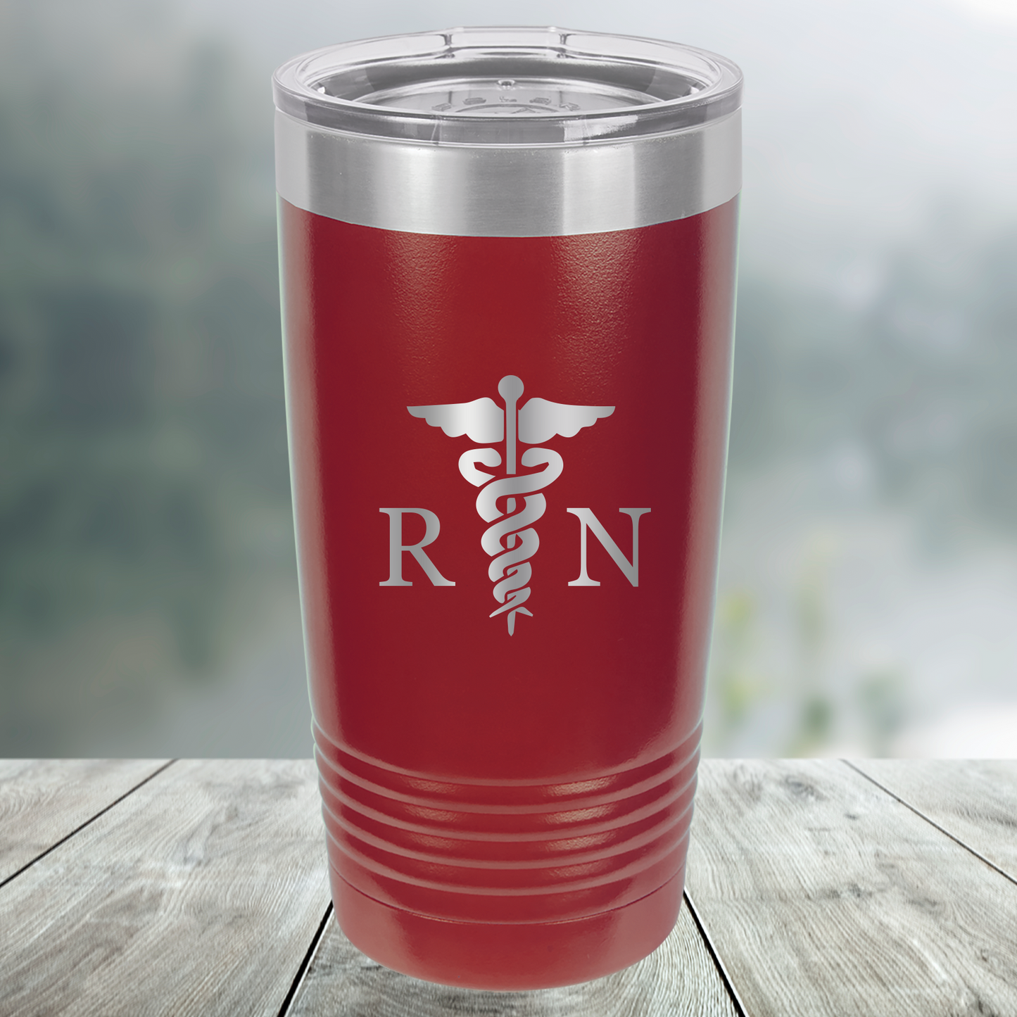 RN Custom Engraved Tumbler, Water Bottle