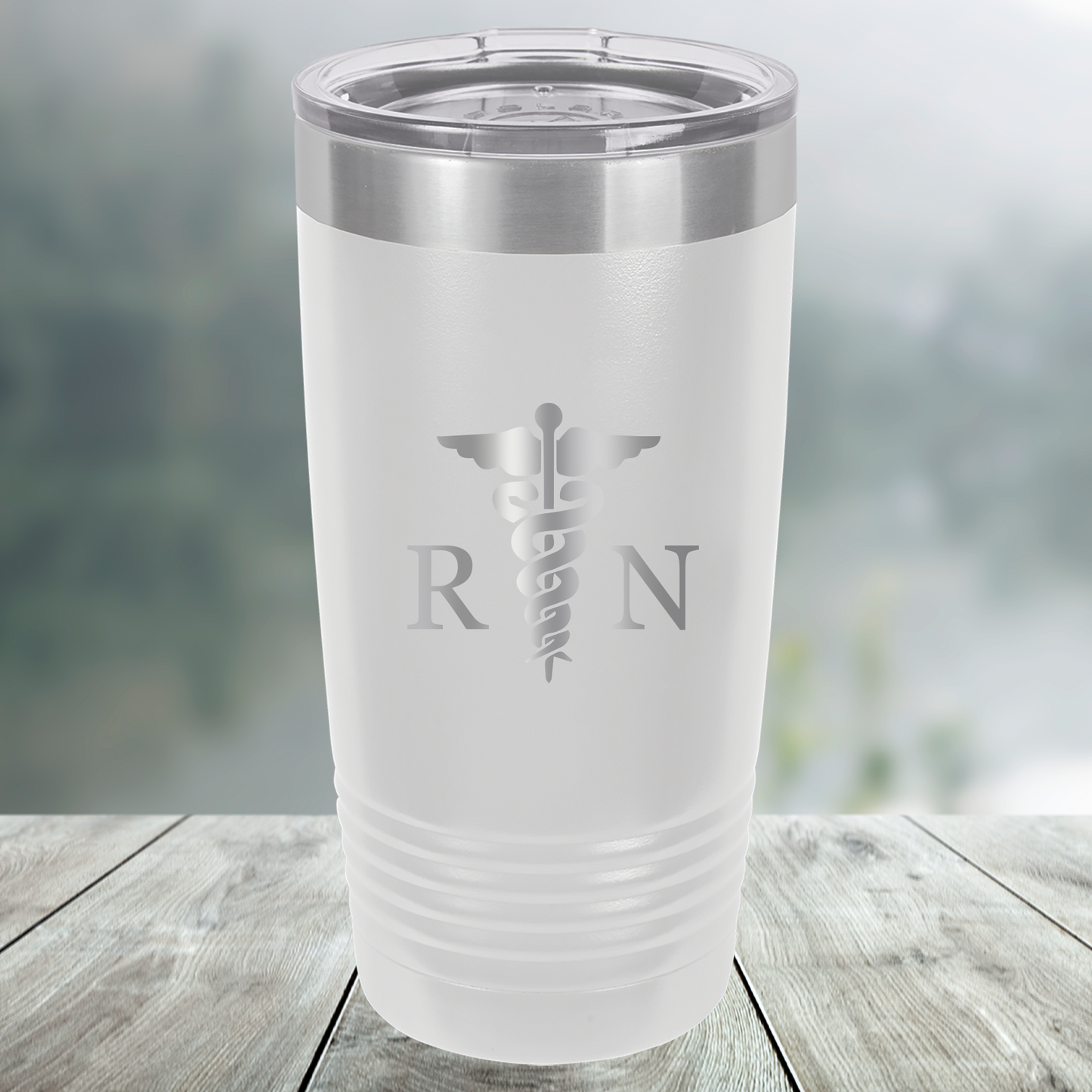 RN Custom Engraved Tumbler, Water Bottle