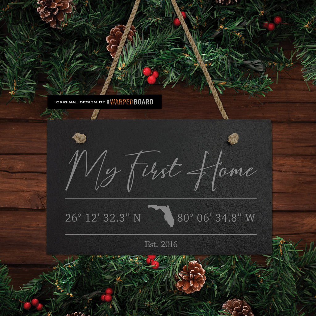 My First Home with GPS Coordinates