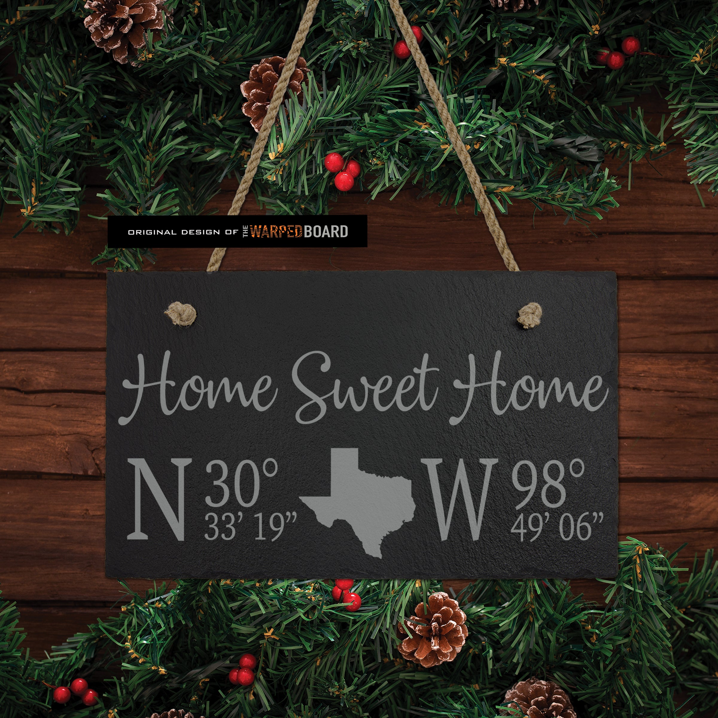 Home Sweet Home with GPS Coordinates