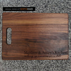 Cooking up Memories Walnut Cutting Board