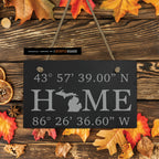 Home with GPS Coordinates