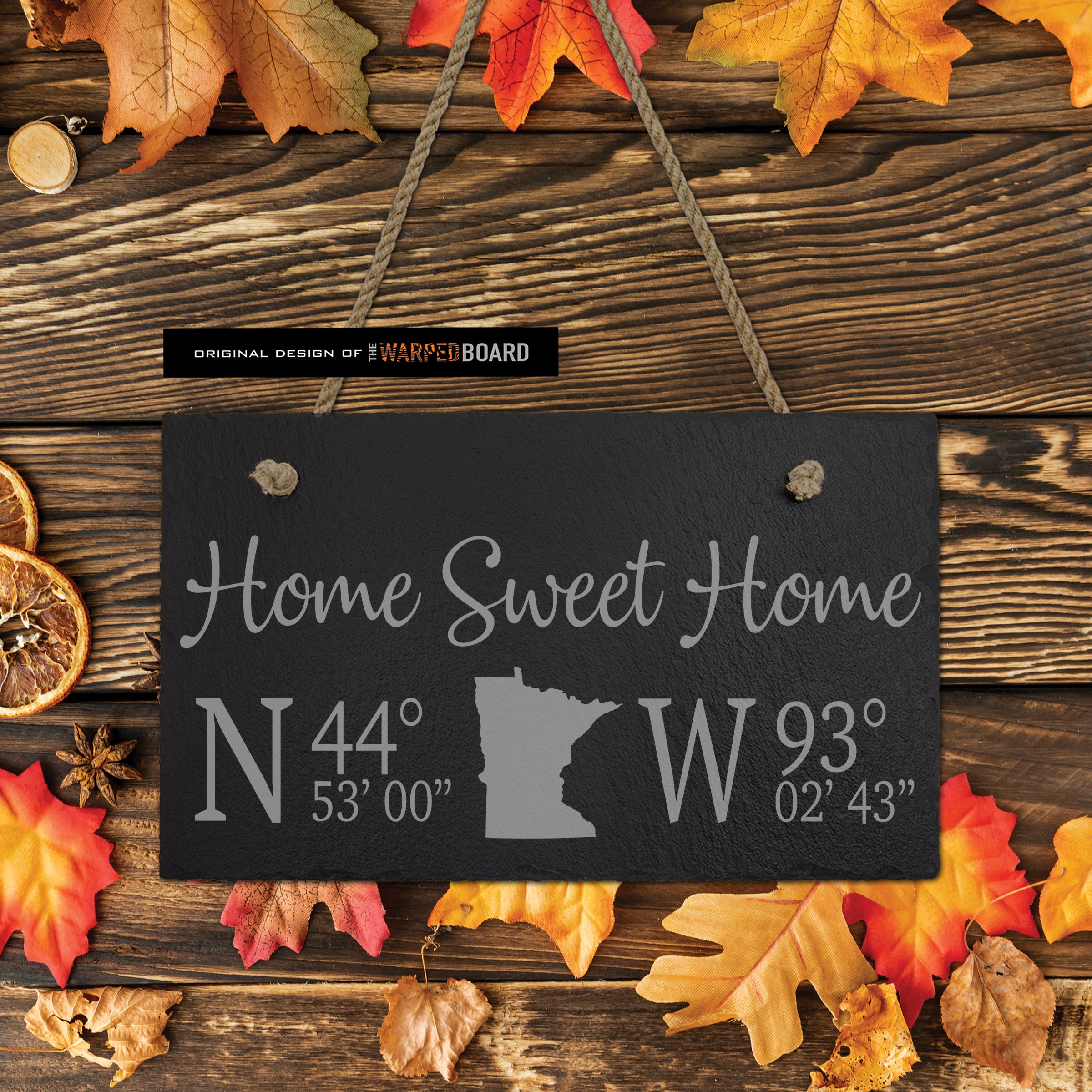 Home Sweet Home with GPS Coordinates