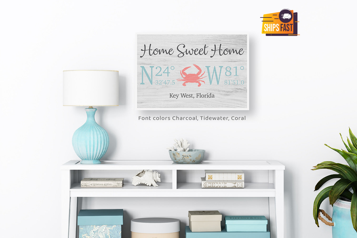 Personalized HOME SWEET HOME Sign