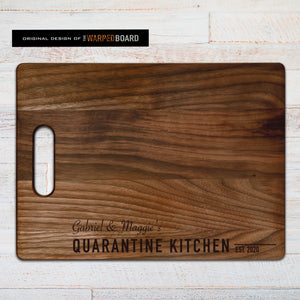 Quarantine Kitchen Walnut Cutting Board