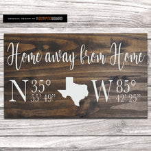 Load image into Gallery viewer, Home Away from Home with GPS Coordinates
