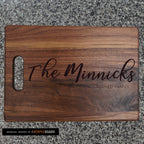 Neighbor Turned Friend Turned Family Walnut Cutting Board