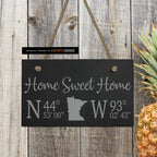 Home Sweet Home with GPS Coordinates