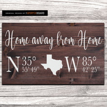Load image into Gallery viewer, Home Away from Home with GPS Coordinates
