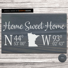 Load image into Gallery viewer, Home Sweet Home GPS Coordinates
