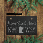 Home Sweet Home with GPS Coordinates