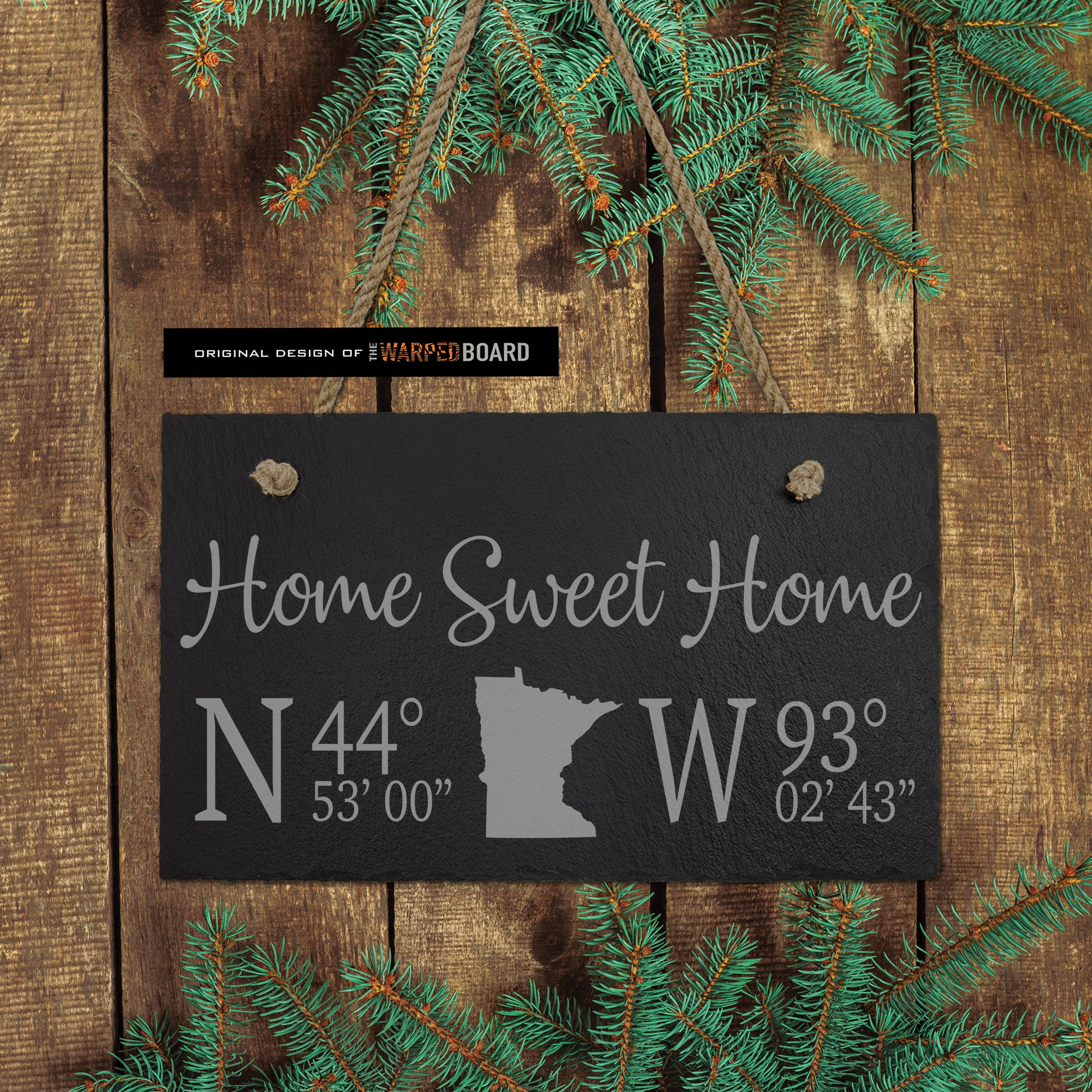 Home Sweet Home with GPS Coordinates