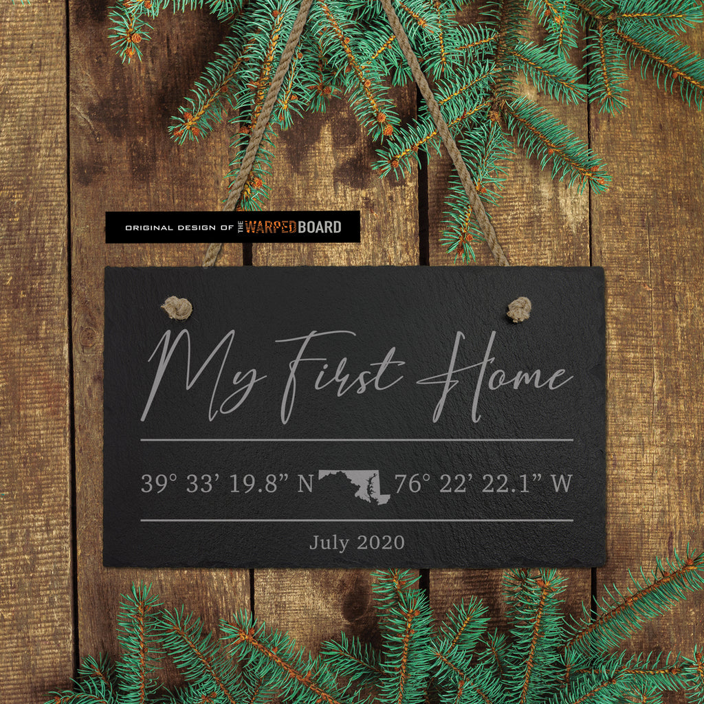 My First Home with GPS Coordinates