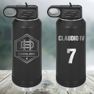 Your Team Logo - Custom Engraved Water Bottles